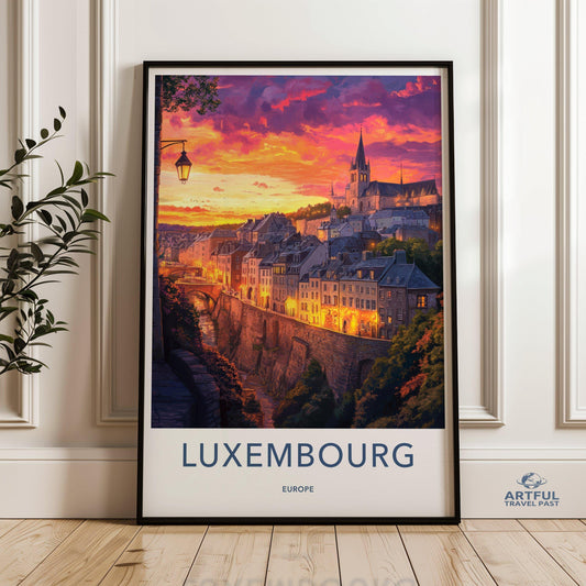 Luxembourg Poster