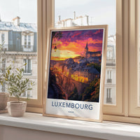 Luxembourg Poster