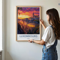 Luxembourg Poster