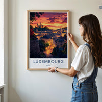 Luxembourg Poster