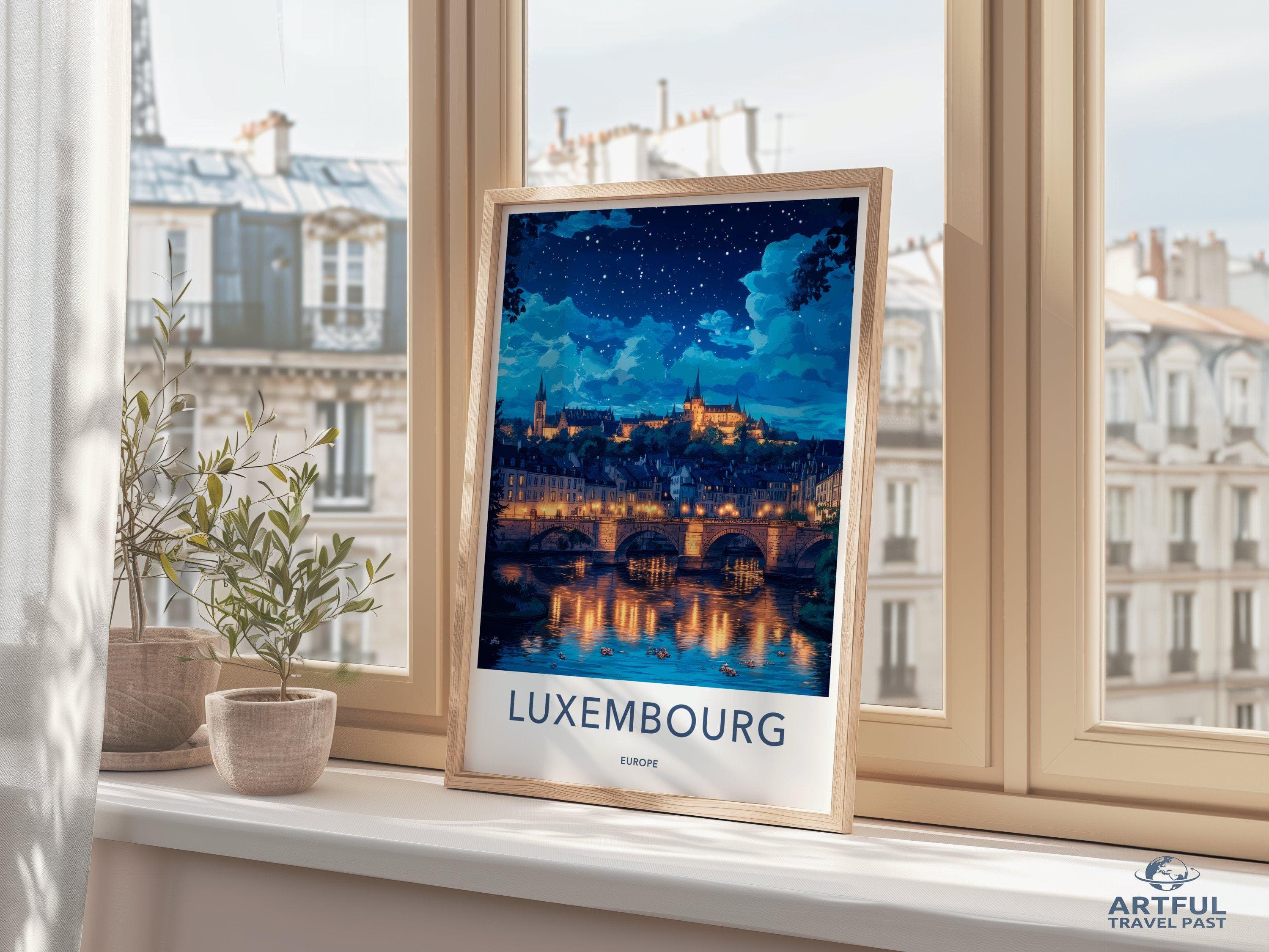Luxembourg Poster