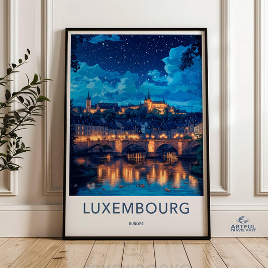 Luxembourg Poster