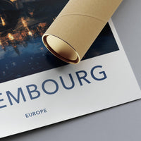 Luxembourg Poster