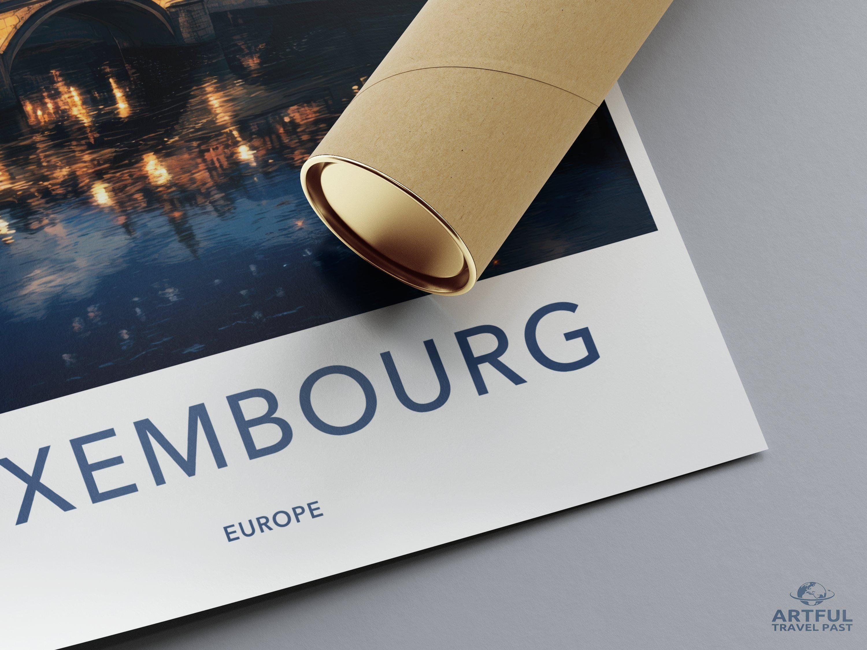 Luxembourg Poster