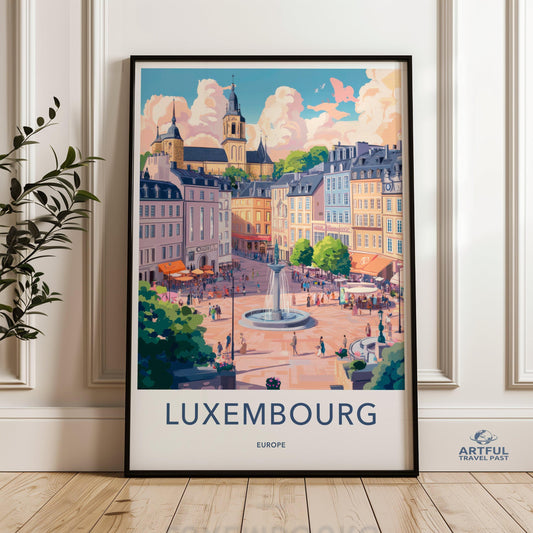 Luxembourg Poster