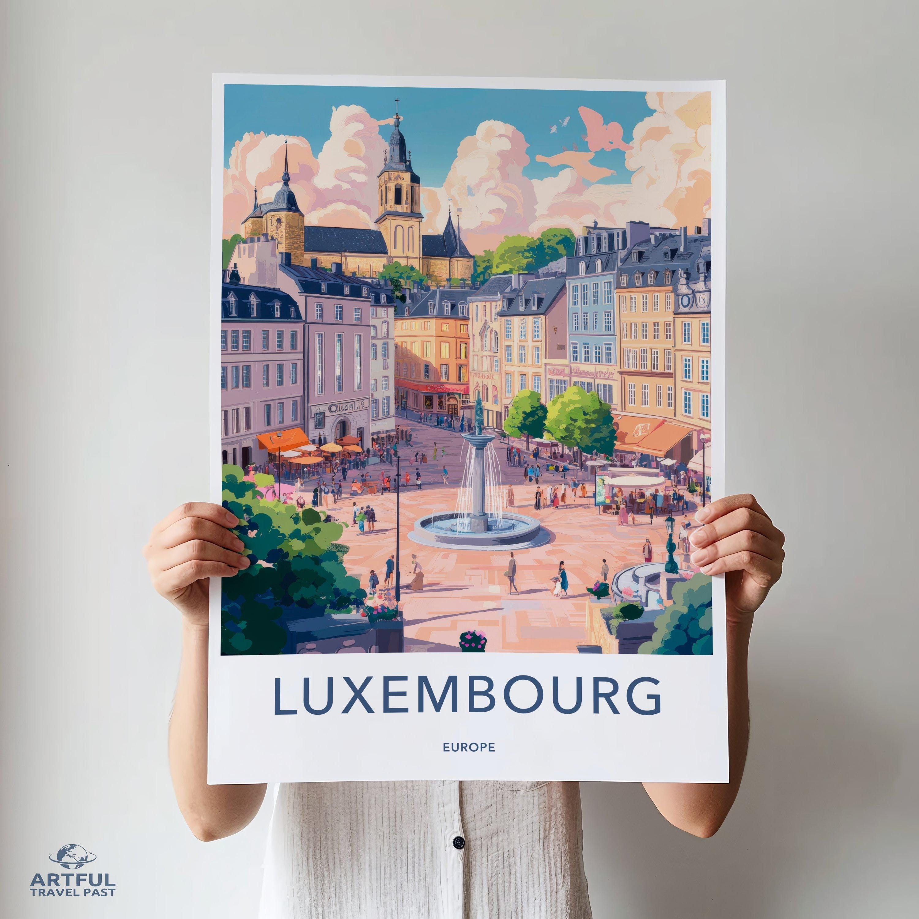 Luxembourg Poster