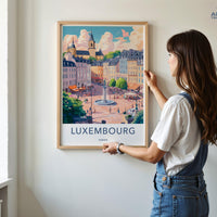 Luxembourg Poster