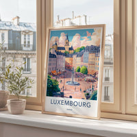 Luxembourg Poster