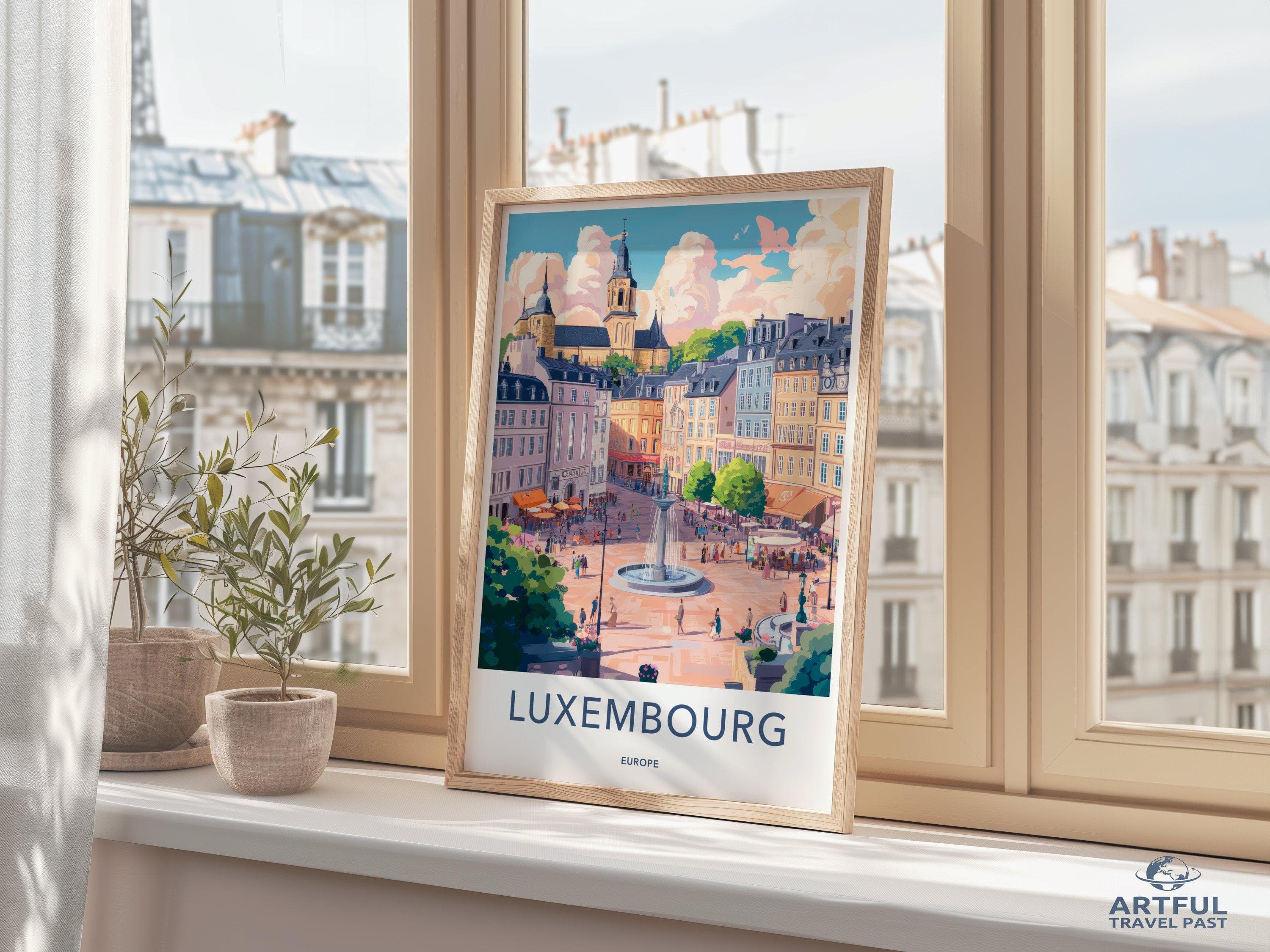 Luxembourg Poster