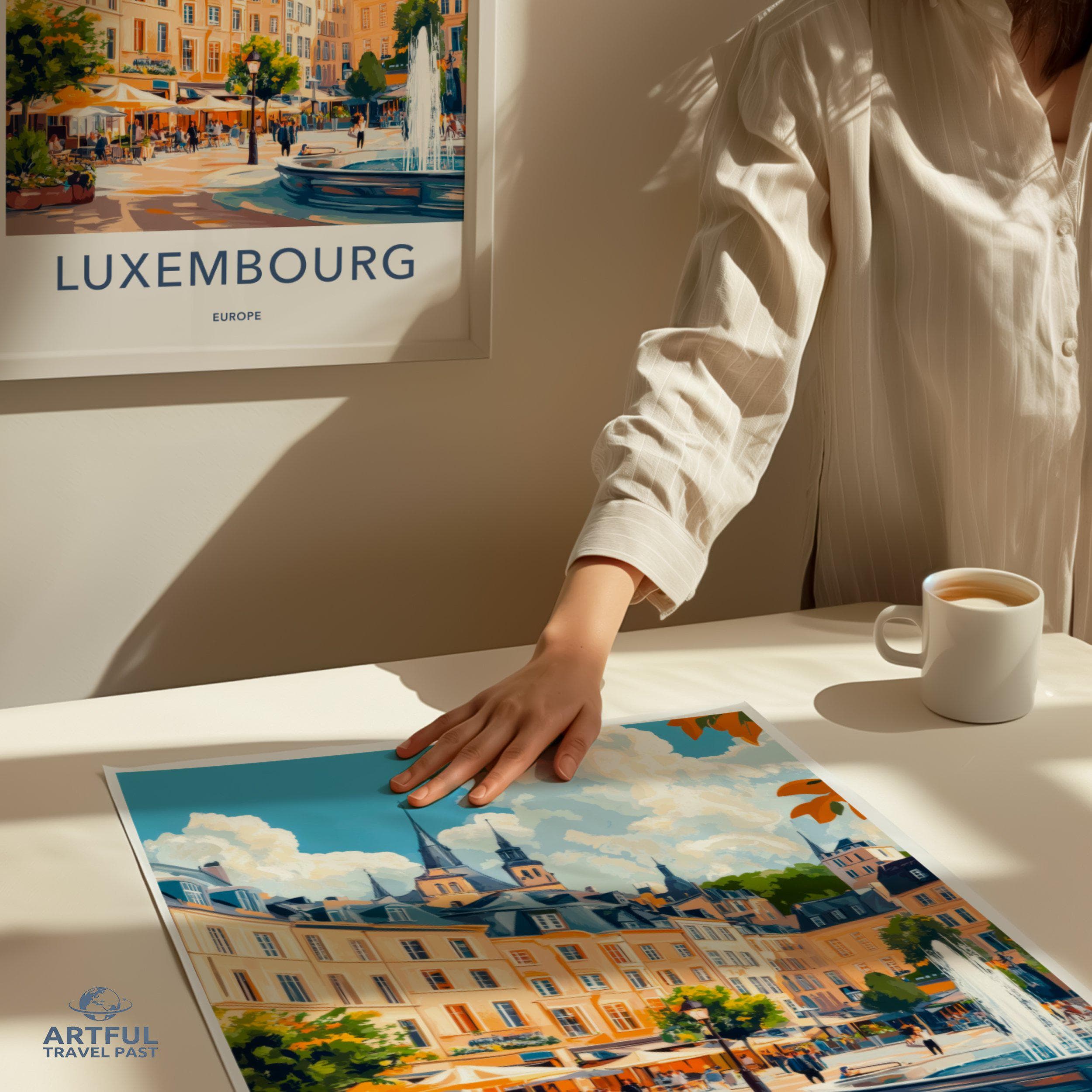 Luxembourg Poster