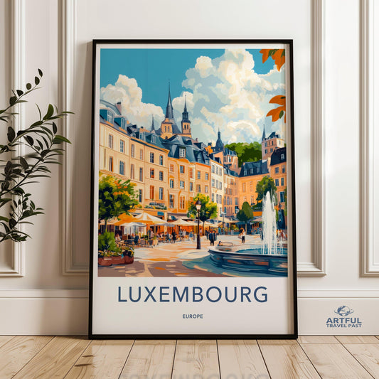 Luxembourg Poster