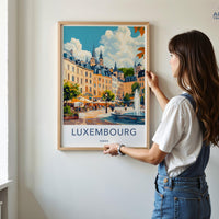 Luxembourg Poster