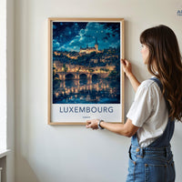 Luxembourg Poster