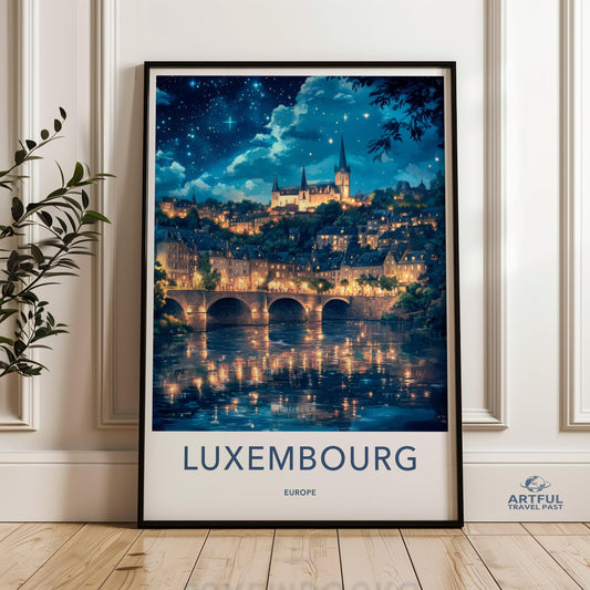 Luxembourg Poster