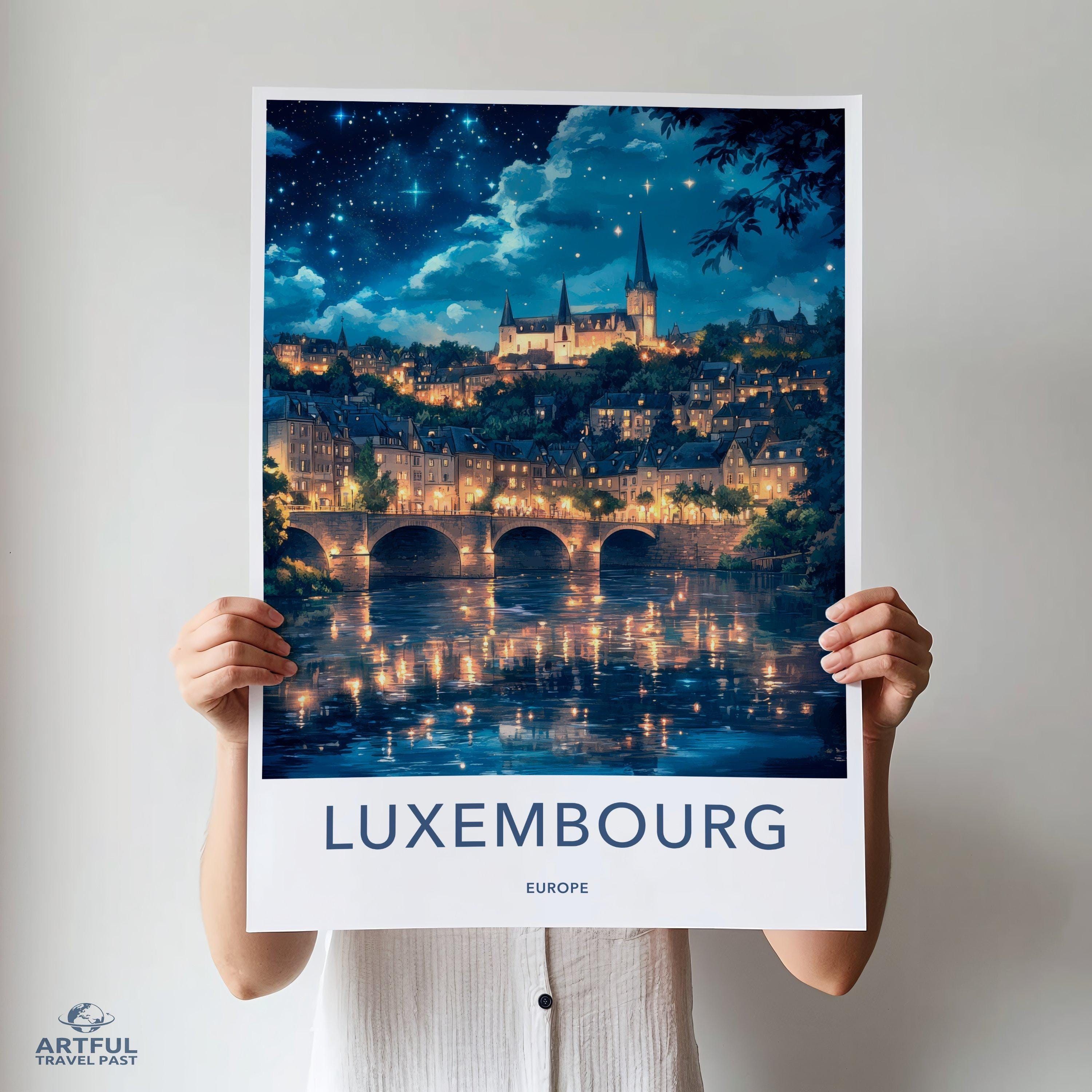 Luxembourg Poster