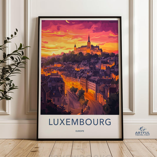 Luxembourg Poster