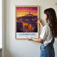 Luxembourg Poster