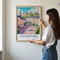 Luxembourg Poster