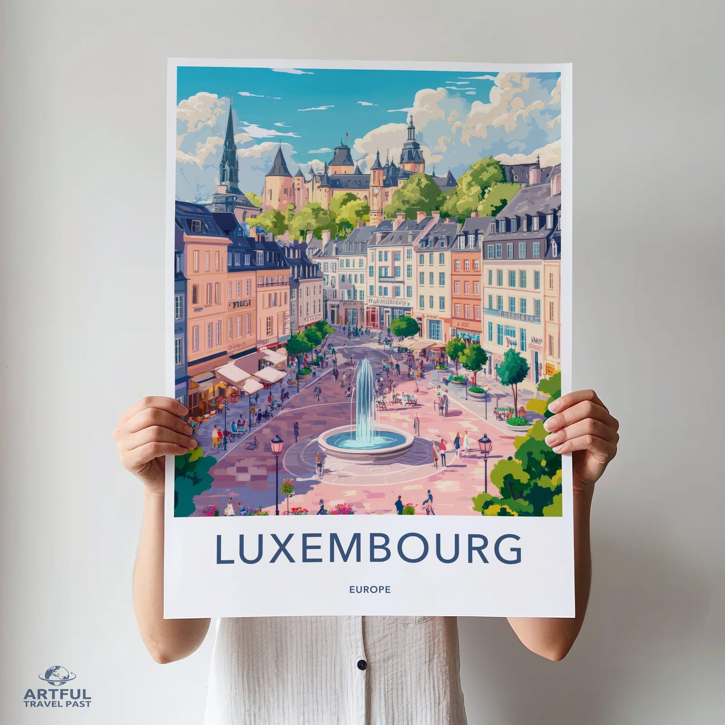 Luxembourg Poster