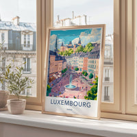 Luxembourg Poster