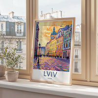 Lviv Poster - Ukraine Wall Art