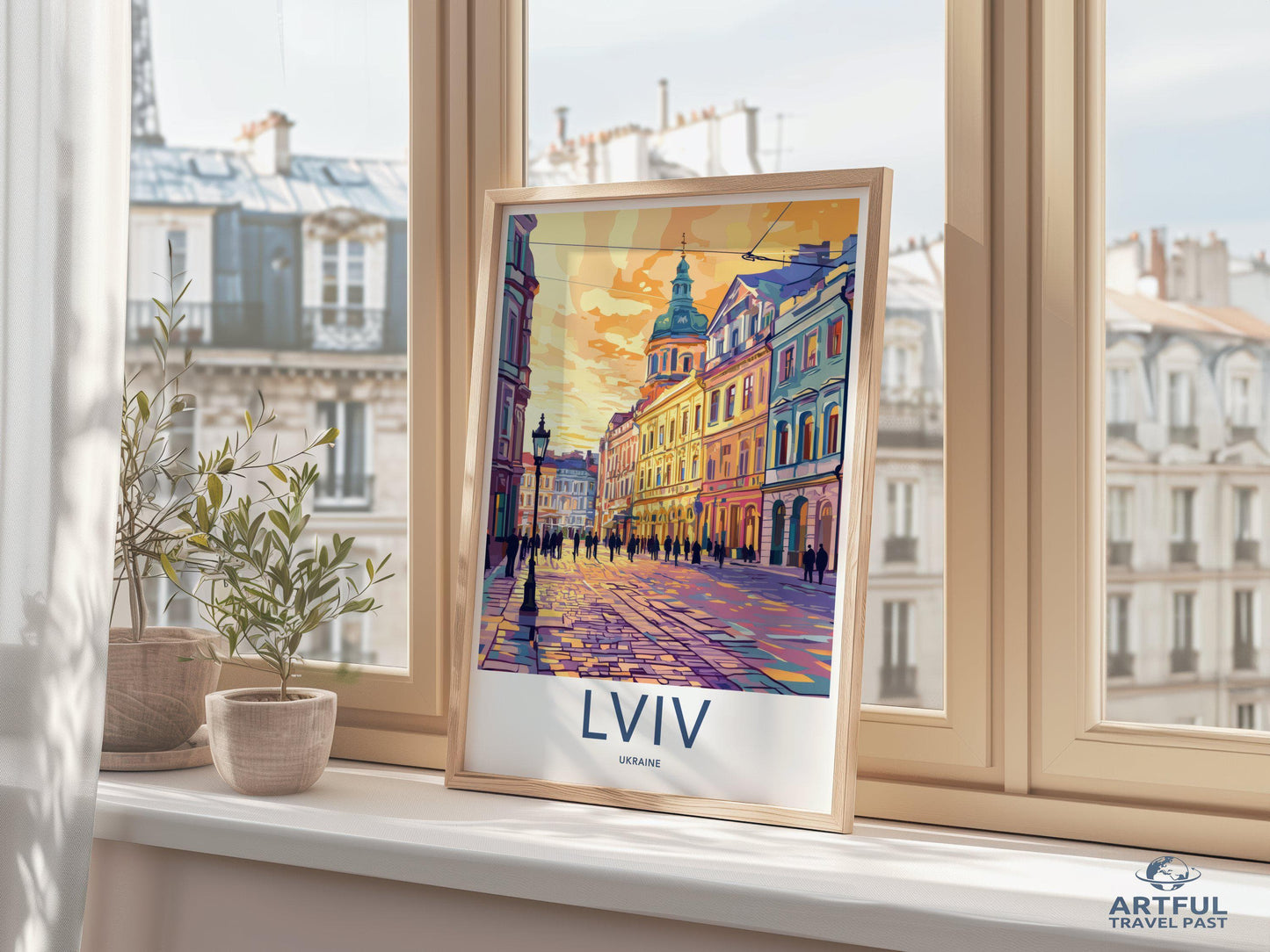 Lviv Poster - Ukraine Wall Art