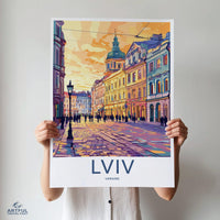 Lviv Poster - Ukraine Wall Art