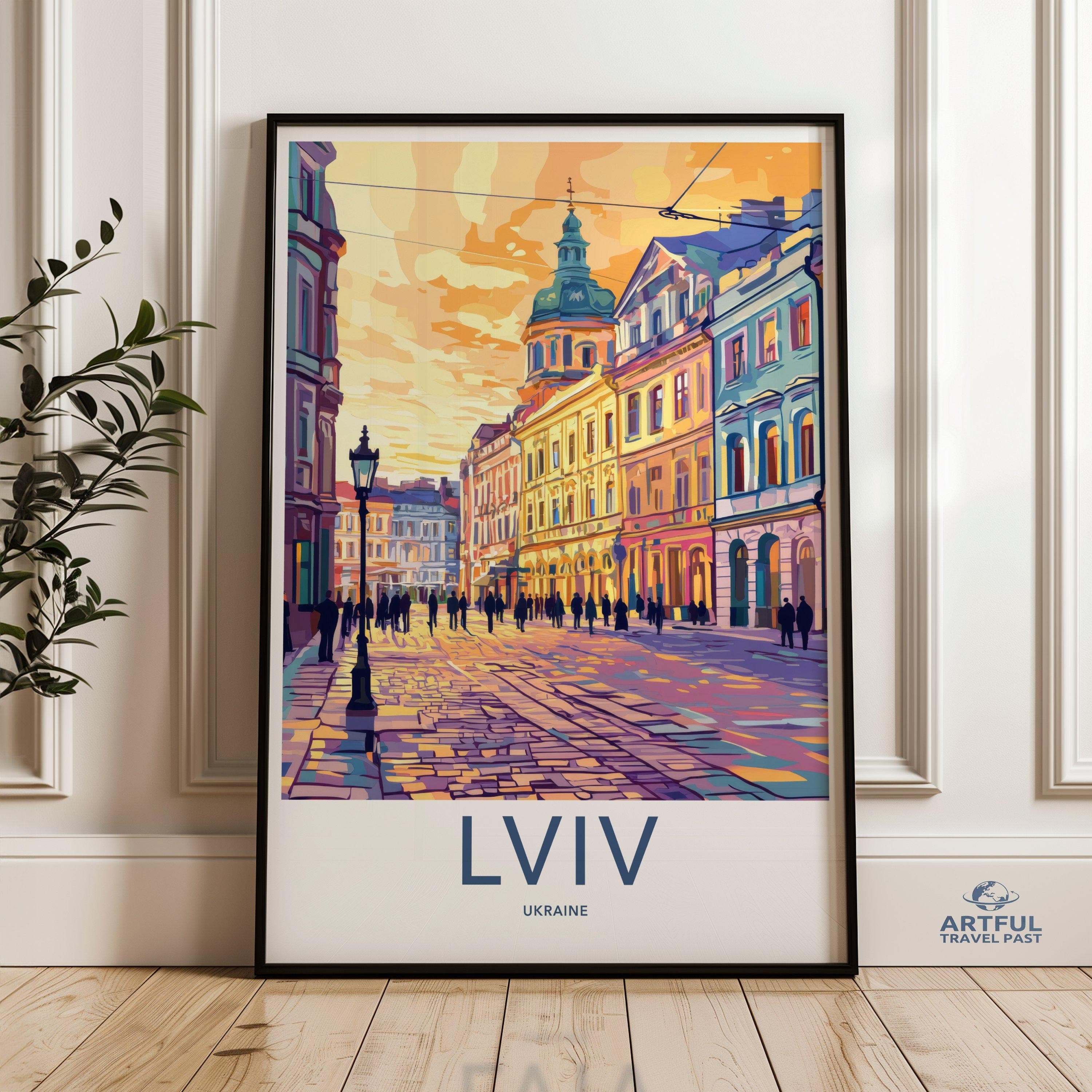 Lviv Poster - Ukraine Wall Art