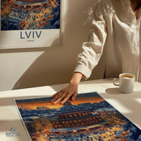 Lviv Poster - Ukraine Wall Art