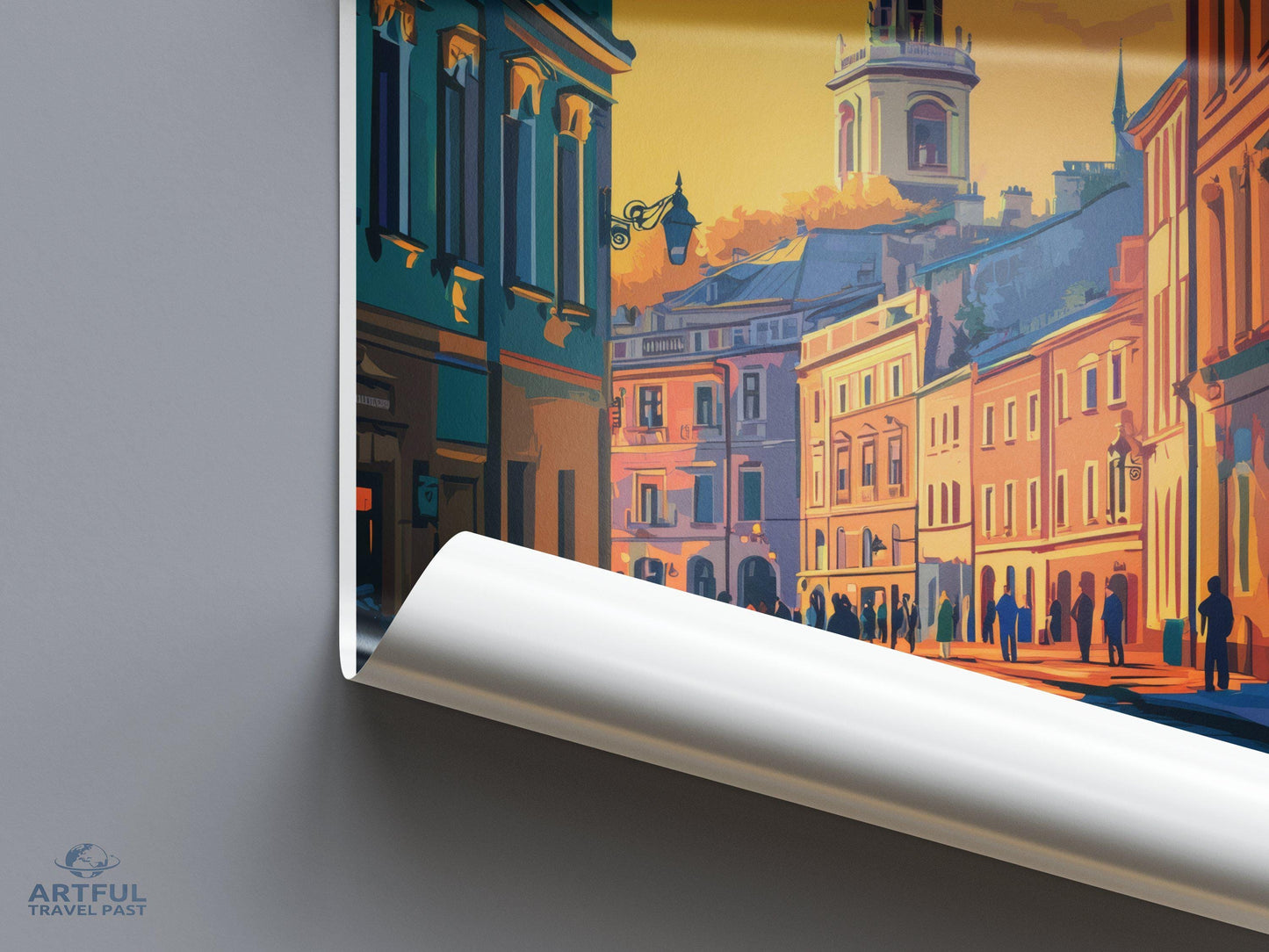 Lviv Poster - Ukraine Wall Art