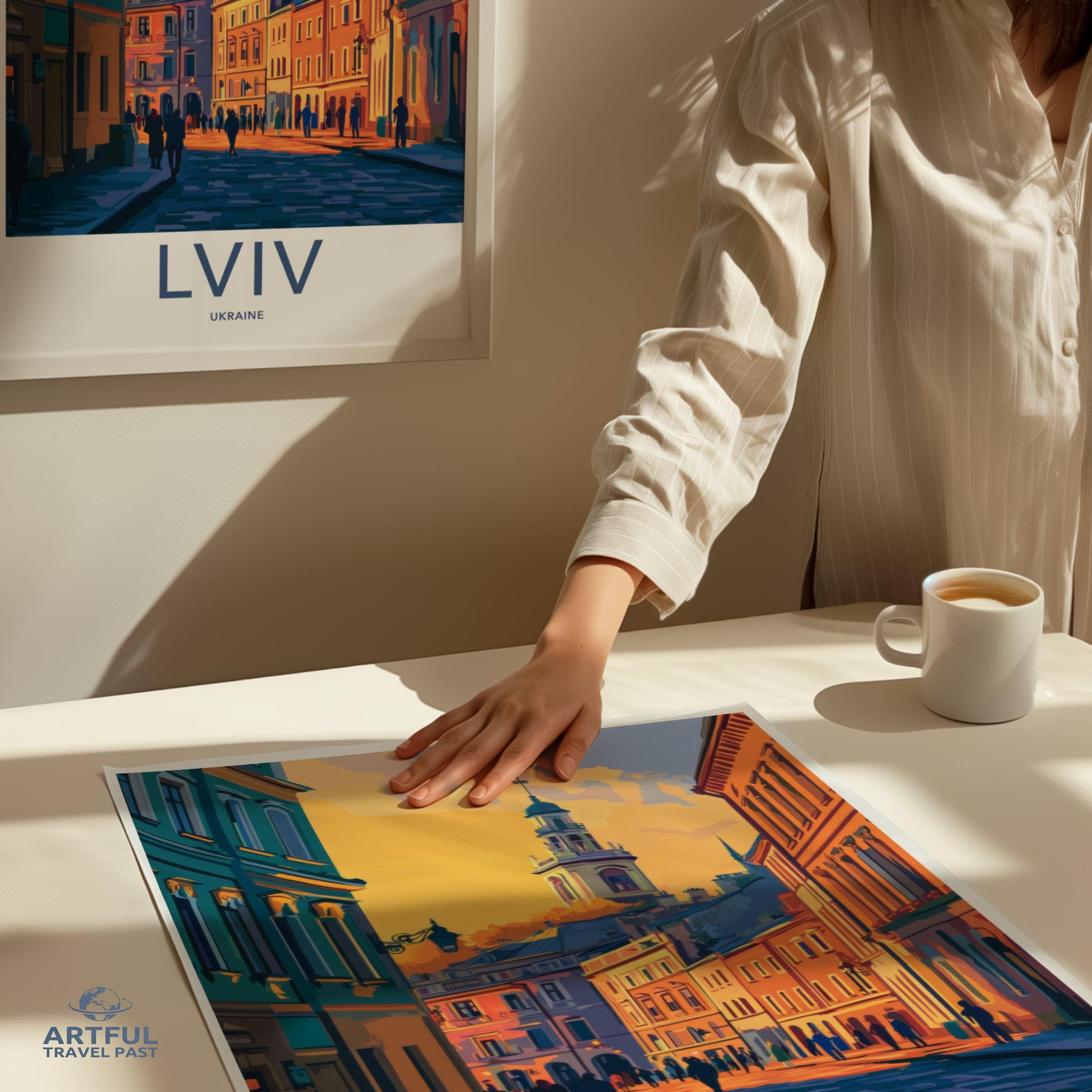 Lviv Poster - Ukraine Wall Art