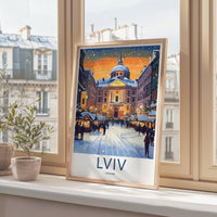 Lviv Poster - Ukraine Wall Art