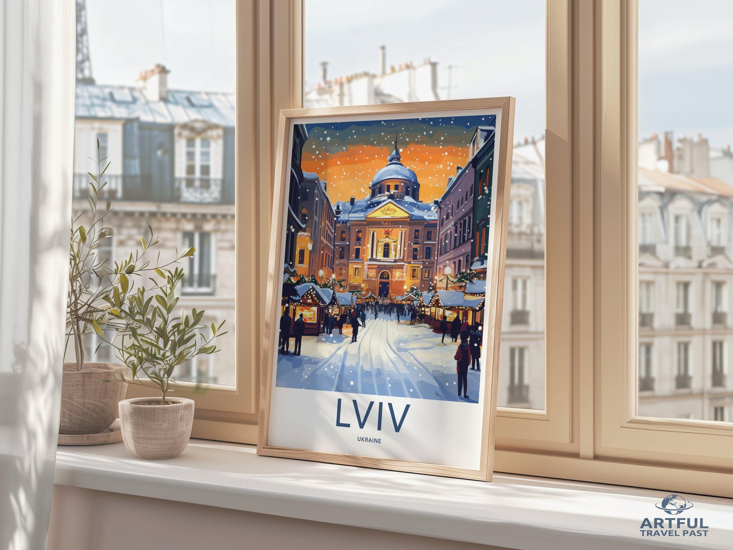 Lviv Poster - Ukraine Wall Art