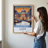 Lviv Poster - Ukraine Wall Art