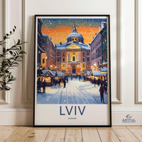Lviv Poster - Ukraine Wall Art