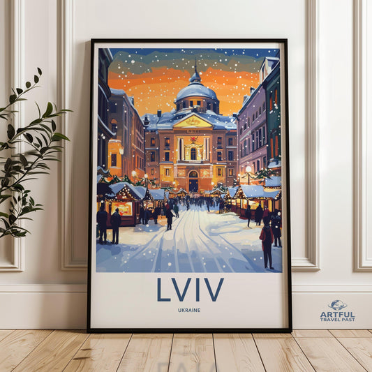Lviv Poster - Ukraine Wall Art