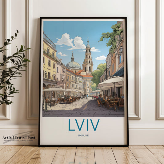 Lviv Poster - Ukraine Wall Art