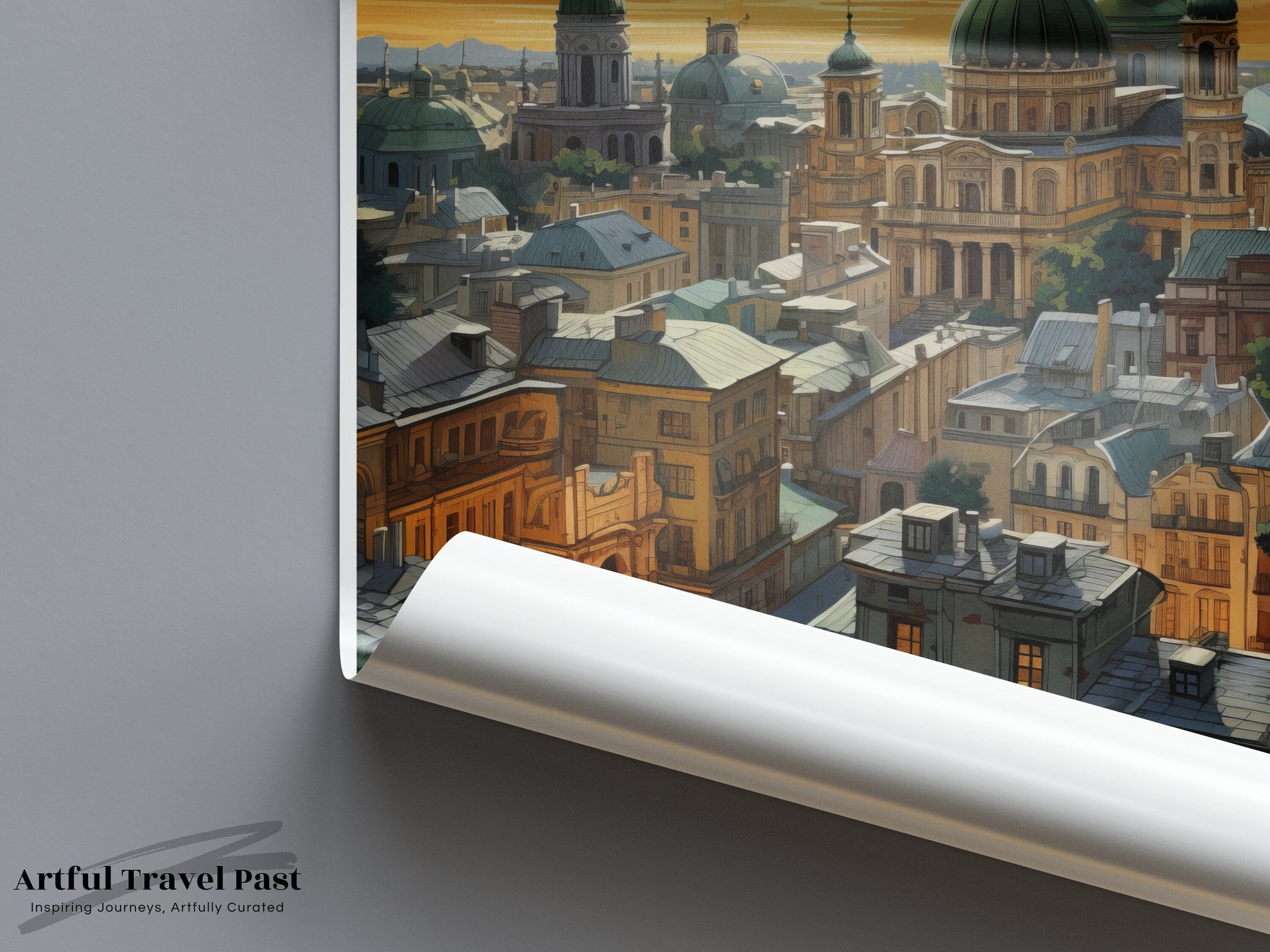Lviv Poster - Ukraine Wall Art