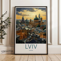 Lviv Poster - Ukraine Wall Art