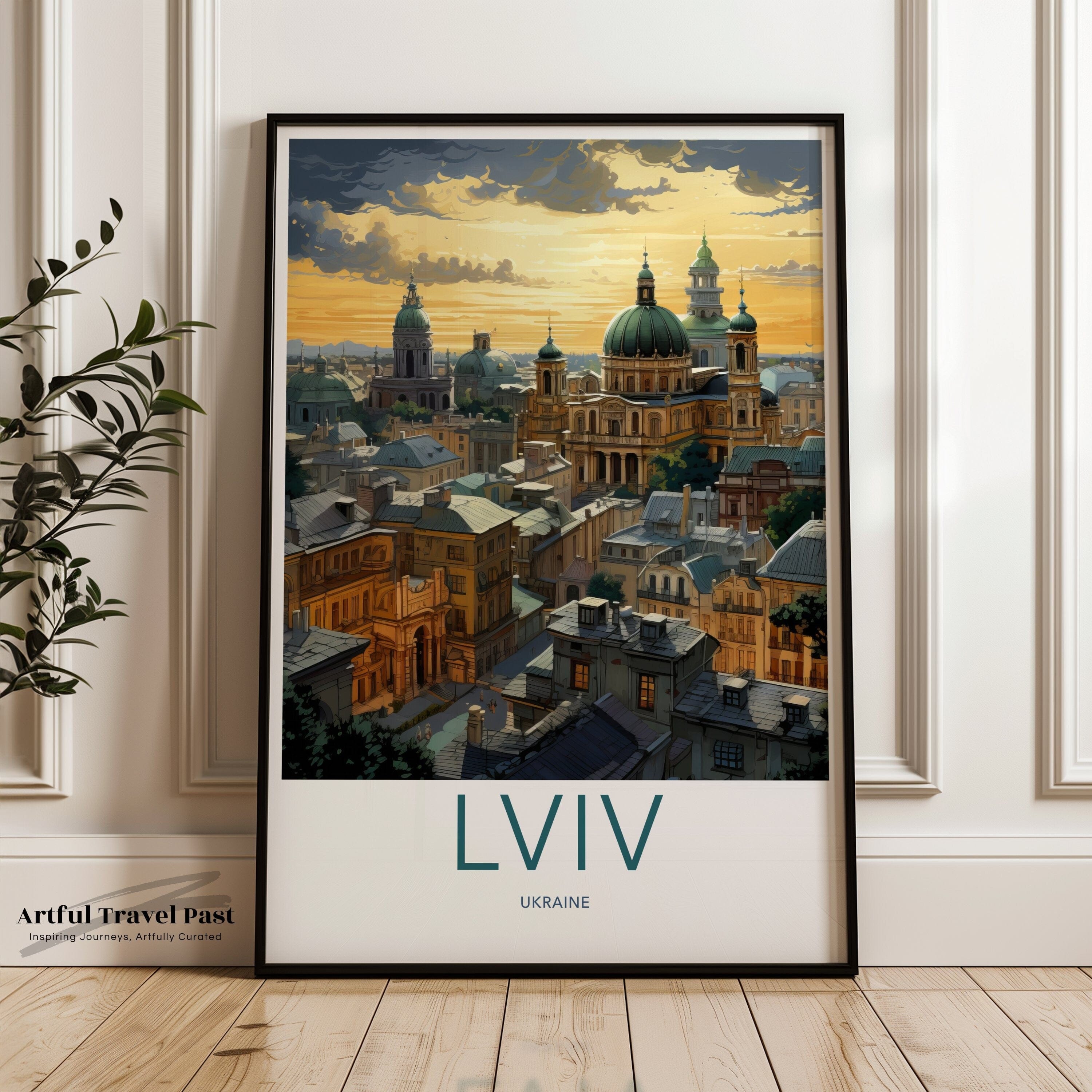 Lviv Poster - Ukraine Wall Art