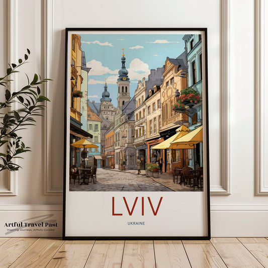 Lviv Poster - Ukraine Wall Art