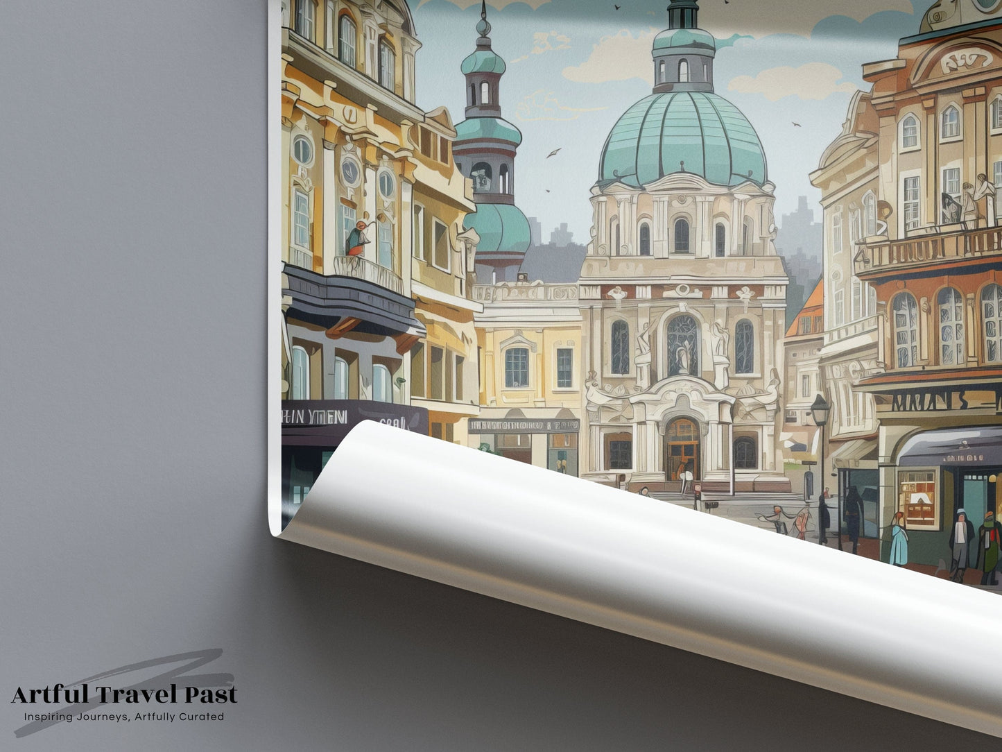 Lviv Poster - Ukraine Wall Art