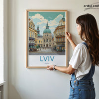 Lviv Poster - Ukraine Wall Art