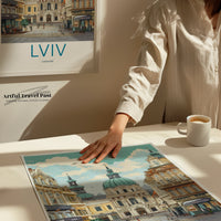 Lviv Poster - Ukraine Wall Art