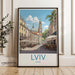 Lviv Poster | Ukraine Wall Art | Eastern Europe Decor
