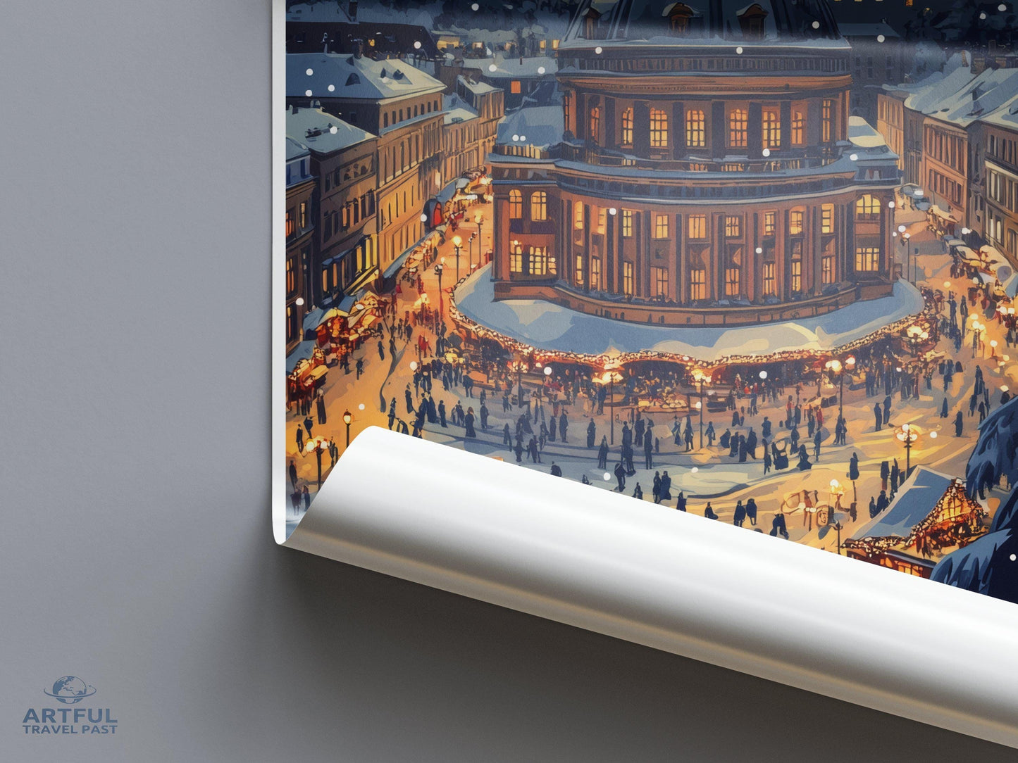 Lviv Poster | Ukraine Wall Art | Europe Decor