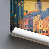 Lviv Poster | Ukraine Wall Art | Europe Decor