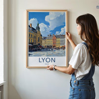 Lyon France Poster – Wall Art