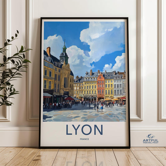 Lyon France Poster – Wall Art