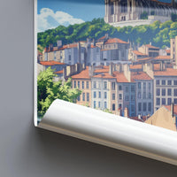 Lyon Poster – France Wall Art